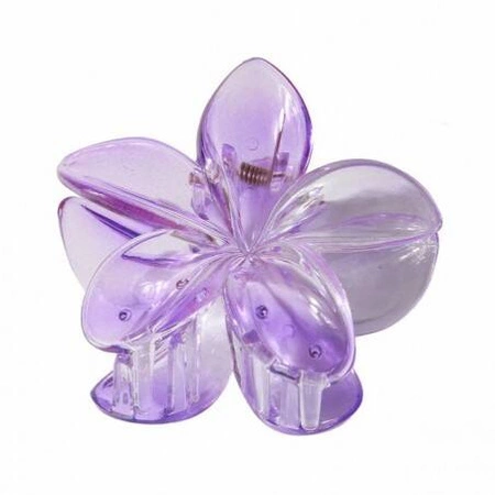 ECARLA spinka-klamra do włosów kwiat Moana Ombre fioletowy SP320