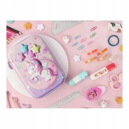 ECARLA piórnik wielofunkcyjny Jednorożec 3D PR07