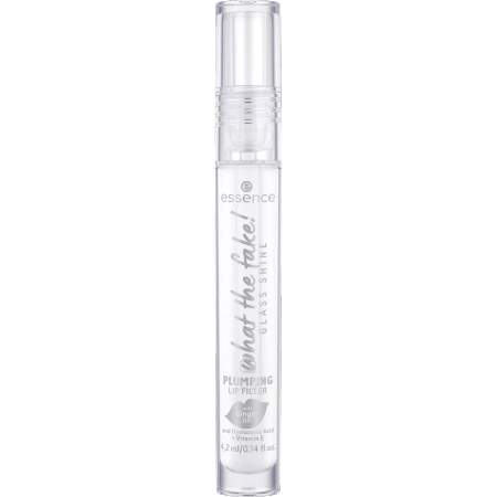ESSENCE What The Fake! błyszczyk do ust powiększający 01 Glass Shine Plumping Lip Filler 4,2ml
