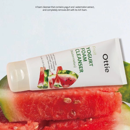 OTTIE Fruit Yogurt Foam Cleanser pianka oczyszczająca do twarzy Watermelon 150ml