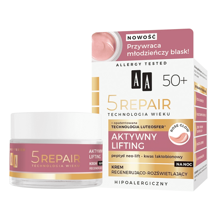 AA Technologia Wieku 5Repair 50+ krem noc 50ml