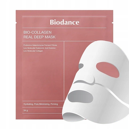 BIODANCE Real Deep Mask Bio Collagen hydrożelowa maska do twarzy z bio kolagenem 34g