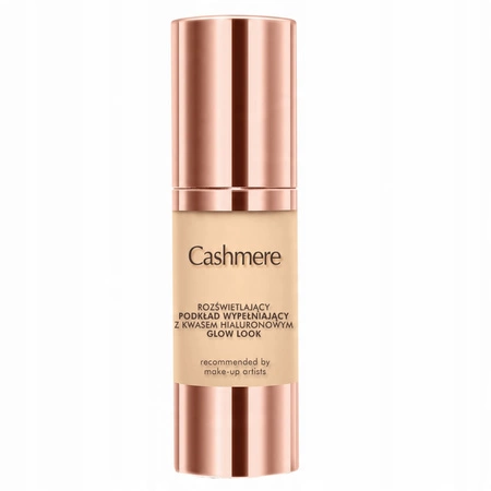 DAX Cashmere Glow Look podkład do twarzy wypełnianiący z kwasem hialuronowym Nude 30ml