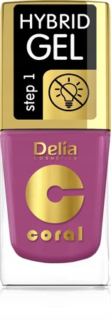 DELIA Coral Hybrid Gel hybrydowy lakier do paznokci 70 11ml