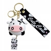 ECARLA brelok do kluczy Biało-czarna Krówka BRL230