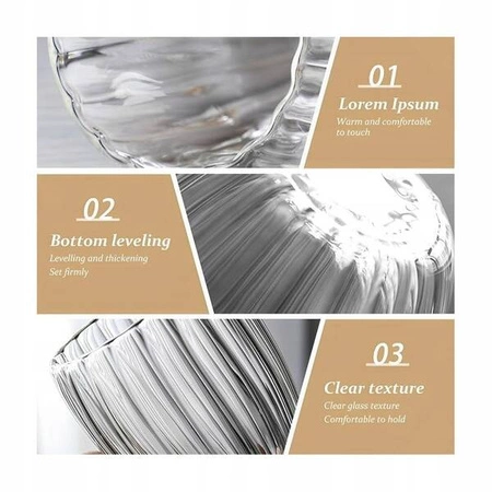 ECARLA szklanka termiczna ryflowana 250ml SZK43WZ5 1szt