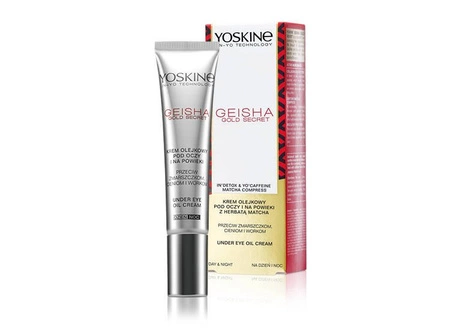 DAX Yoskine Geisha Gold Secret krem olejkowy pod oczy z Herbatą Matcha 15ml