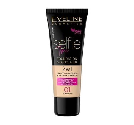 EVELINE Selfie Time podkład 01 Porcelain 30ml