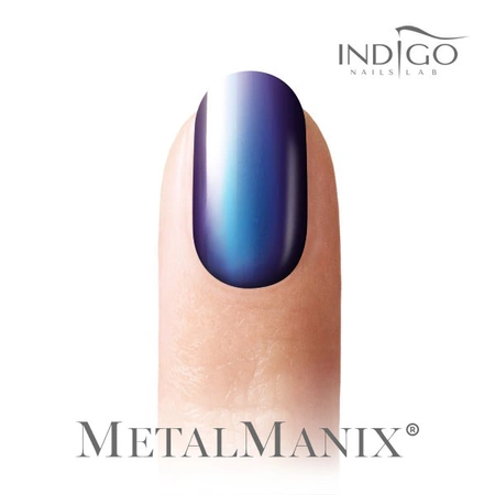 INDIGO Metal Manix Cameleon Blue Devil efekt do paznokci 2,5g