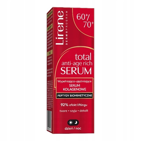 LIRENE Złota Formuła Młodości serum do twarzy 60+ silnie liftingujące 30ml