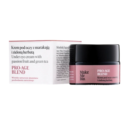 MAKE ME BIO Pro-age Blend krem pod oczy Marakuja i Zielona Herbata 15ml