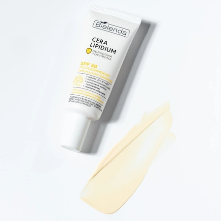 BIELENDA Cera Lipidium krem do twarzy multiceramidowy ochronny SPF 50 30ml