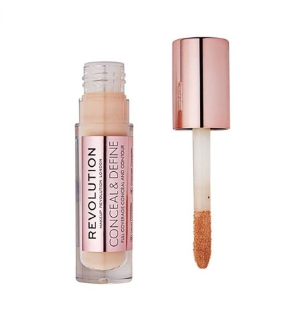 MAKEUP REVOLUTION Conceal and Define Concealer korektor C8 3,4ml