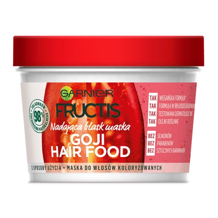 GARNIER Fructis Hair Food maska Goji 390ml