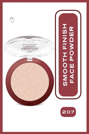 GOLDEN ROSE Smooth Finish Face Powder wygładzający puder do twarzy 207 12g