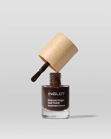 INGLOT Natural Origin lakier do paznokci 057 Deep Chocolate 8ml