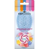 TOP CHOICE mini szczotka do włosów o zapachu waty