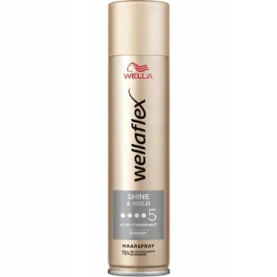 WELLAFLEX lakier do włosów 5 Shine&Hold 250ml