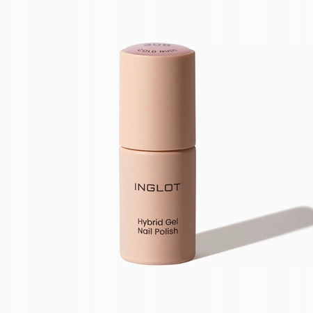 INGLOT Hybrid wegański lakier hydrydowy HEMA-free 308 Cold Nude 6ml