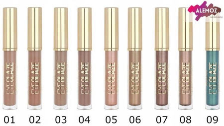 GOLDEN ROSE Eye Glaze Liquid Eyeshadow cień w płynie 12 Rosy Sand 3,5g