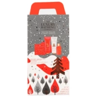 THE LUXURY BATHING Toasted Praline & Sweet Vanilla zestaw prezentowy Ultimate Stacking Treats