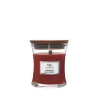WOODWICK PlusWick mała świeca w słoiku Cinnamon Chai 85g