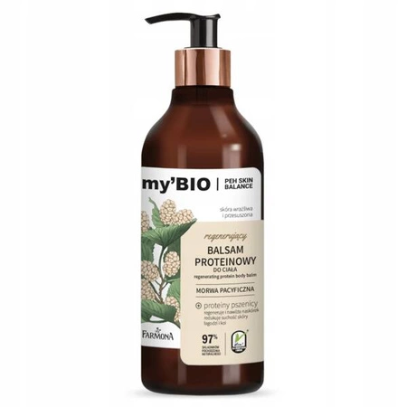 FARMONA my Bio proteinowy balsam do ciała regenerujący Morwa pacyficzna 400ml 