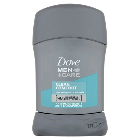 DOVE Men+Care Clean dezodorant antyperspirant w sztyfcie 50ml