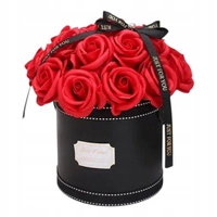 ECARLA Flower Box bukiet zapachowych kwiatów mydlanych 21szt Czerwone BUK08CZE