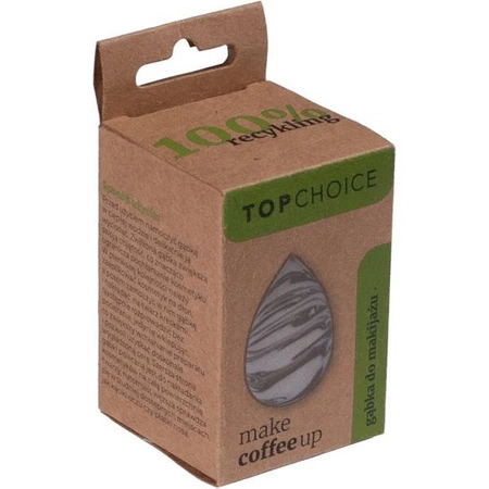 TOP CHOICE Make coffee up gąbka do makijażu twarzy