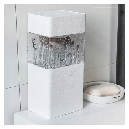 ECARLA organizer na pędzle 12szt pojemnik do suszenia 22x10,5x8cm Biel CB71B