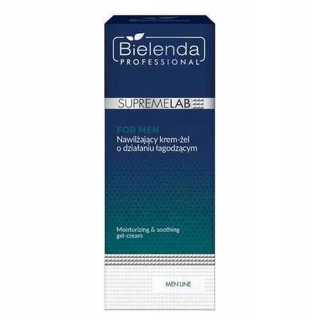 BIELENDA PROFESSIONAL Supremelab Men Line krem żel do twarzy łagodzący 50ml