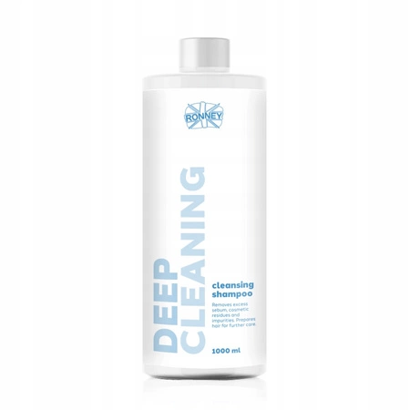 RONNEY Professional Deep Cleaning szampon do włosów dogłębnie oczyszczający 1000ml