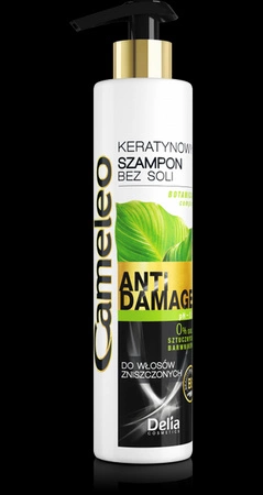 DELIA Cameleo Anti Damage keratynowy szampon bez soli do włosów 250ml