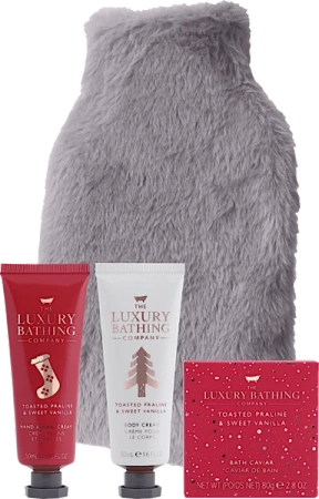 THE LUXURY BATHING Toasted Praline & Sweet Vanilla zestaw prezentowy Snuggly
