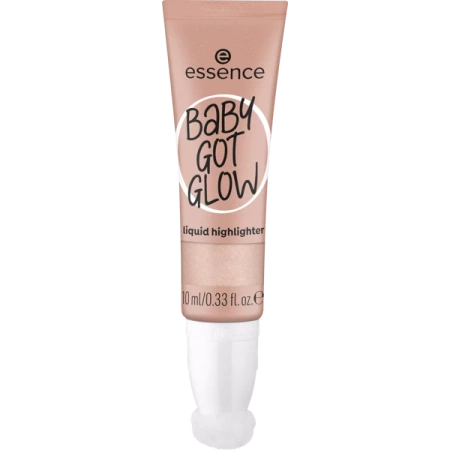 ESSENCE Baby Got Glow rozświetlacz do twarzy w płynie 10 Sassy in Silk 10ml