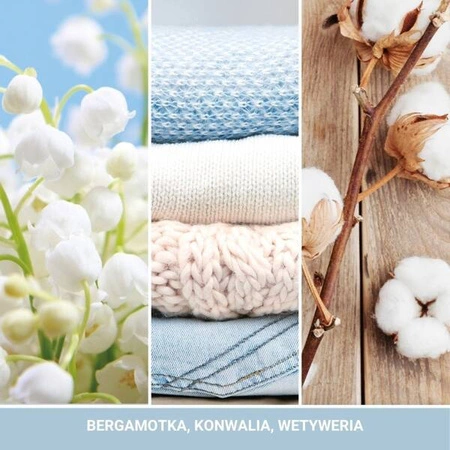 YANKEE CANDLE Signature Mini świeca w słoiku CLEAN COTTON 37g