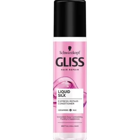 SCHWARZKOPF Gliss Kur Liquid Silk ekspresowa odżywka regeneracyjna  200ml