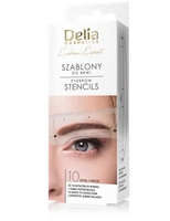 DELIA Eyebrow Expert szablony do brwi 10 różnych kształtów