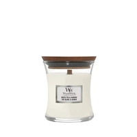 WOODWICK PlusWick mała świeca w słoiku WHITE TEA & JASMINE 85g