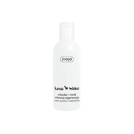 ZIAJA Kozie Mleko mleczna regeneracja mleczko + tonik 200ml