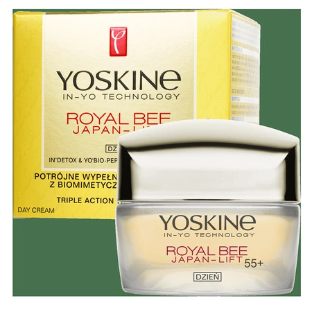 DAX Yoskine Royal Bee Japan Lift krem do twarzy wypełnienie zmarszczek dzień 55+ 50ml