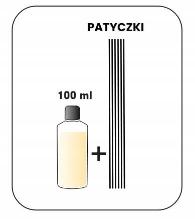 BRAIT Home Parfume Decorative olejek zapachowy z patyczkami ZAPAS Midnight Drem 100ml