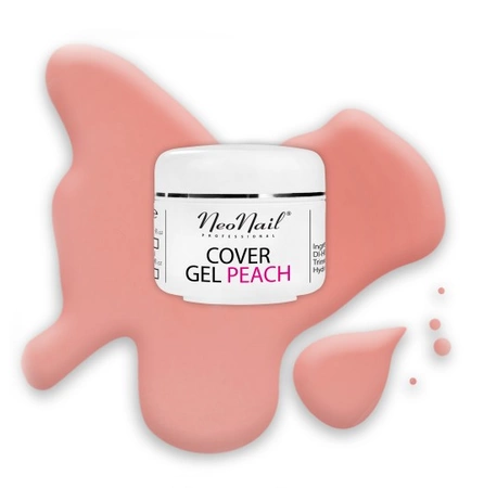 NEONAIL Żel Cover Gel Peach 15ml