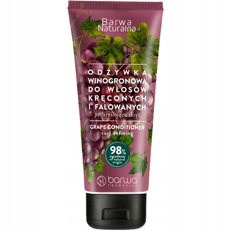 BARWA Naturalna odżywka do włosów Winogronowa 200ml