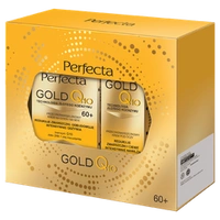 DAX Perfecta Gold Q10 zestaw do twarzy 60+ (krem  + krem pod oczy)