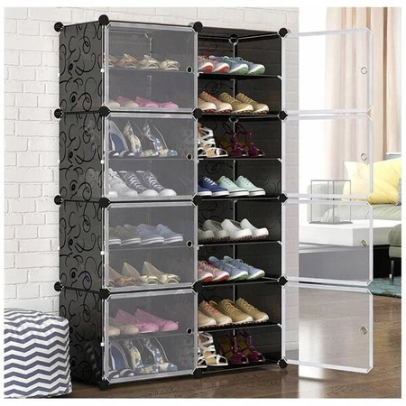 ECARLA organizer na buty z klapką 4-poziomowy