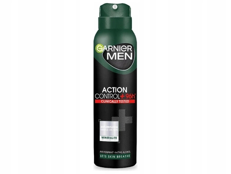 GARNIER Men Action Control+ deo spray 96h 150ml