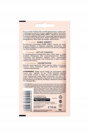 DAX Perfecta Skin Małgorzata Kożuchowska serum-maska do twarzy liftingująca 8ml