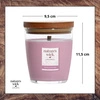 WOODWICK Natures Wick średnia świeca w słoiku Woodland Rose 284g